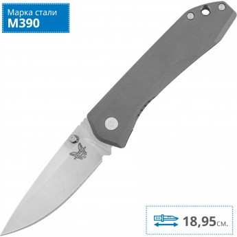 Нож BENCHMADE 765 MINI TI MONOLOCK