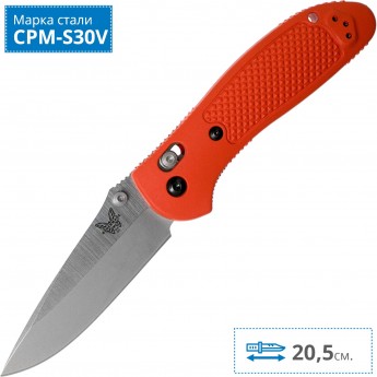 Нож BENCHMADE 551-ORG-S30V GRIPTILIAN Нож BENCHMADE 551-ORG-S30V GRIPTILIAN